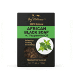 African Black Soap with Peppermint Oil