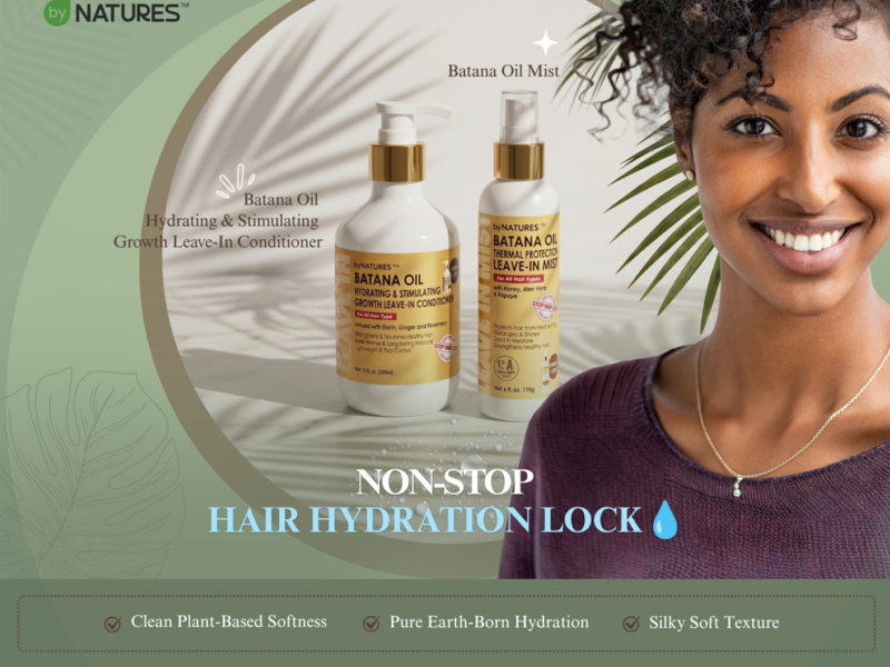 ByNatures™, BatanaOilRoutine, HairConditioner, DryHairFix, LeaveInConditioner, BotanicalHydration, NonStopSoftness, SilkyHairCare, FrizzControl, PlantBasedNourishment
